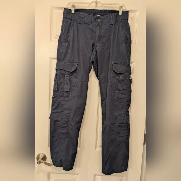 5.11 Tactical Straight-Leg Cargo Pants in Navy - Picture 2 of 8